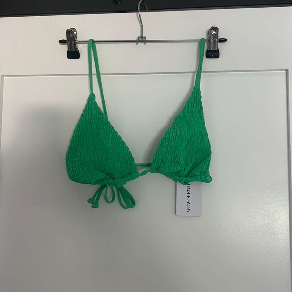 We Wore What Cooper Bikini Top